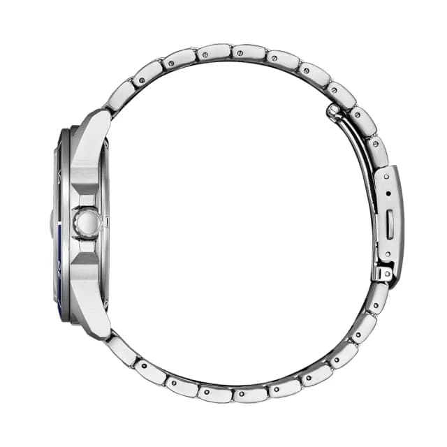 【CITIZEN 星辰】GENTS系列 水波紋 光動能腕錶 父親節 禮物 送禮 推薦(AW1810-85L)