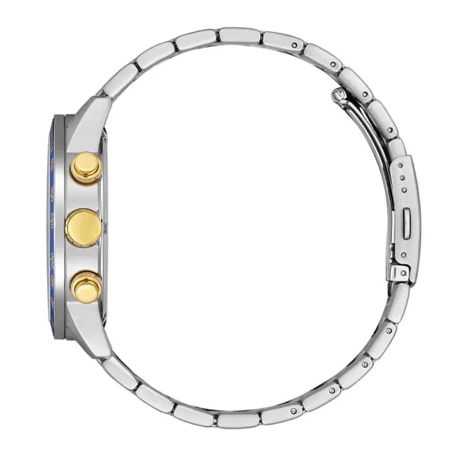 【CITIZEN 星辰】Chronograph系列 型男必備 三眼計時腕錶 七夕 情人節 送禮 推薦(AN3689-55X)