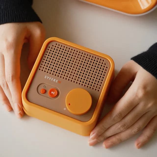 【賽塔林 Syitren 台灣總代理】高音質/便攜式/顏值擔當/藍芽喇叭/藍芽音響(四色可選/保固一年/N100)