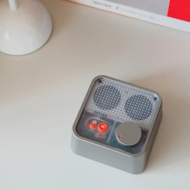 【賽塔林 Syitren 台灣總代理】高音質/便攜式/顏值擔當/藍芽喇叭/藍芽音響(四色可選/保固一年/N100)