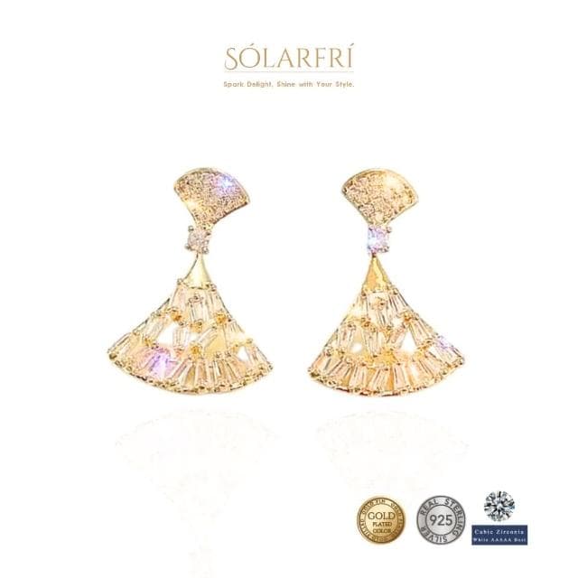 【SOLARFRi】銀針耳環｜優選親膚材質配戴舒適 附品牌禮盒包裝(閨蜜情人女友母親老婆禮物)