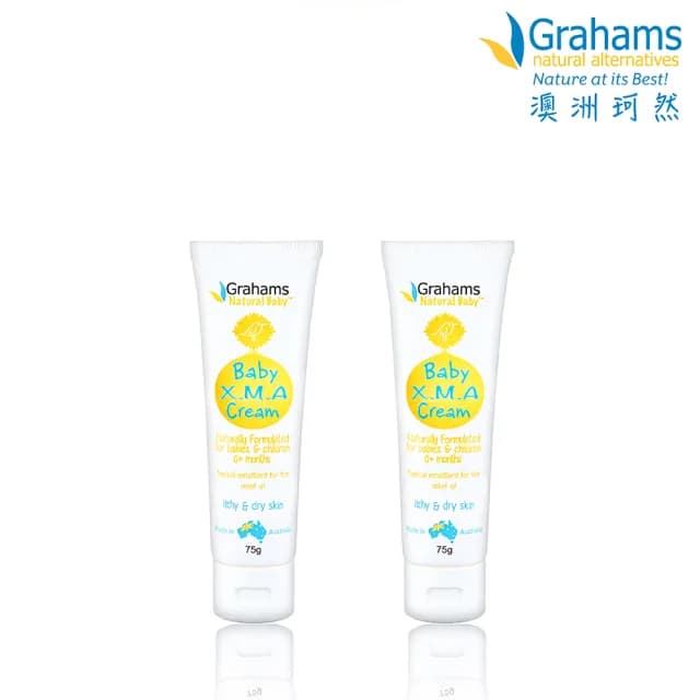 【Grahams 珂然】嬰兒全能修護霜75gx2(保濕/修護霜)