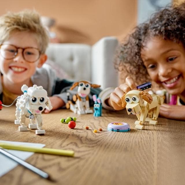 【LEGO 樂高】創意百變系列3合1 31137 可愛狗狗(寵物玩具 益智積木 禮物)