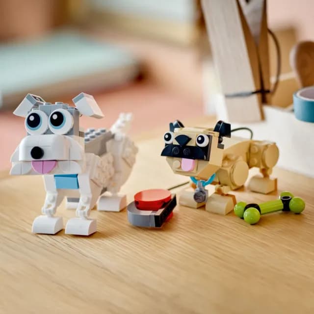 【LEGO 樂高】創意百變系列3合1 31137 可愛狗狗(寵物玩具 益智積木 禮物)