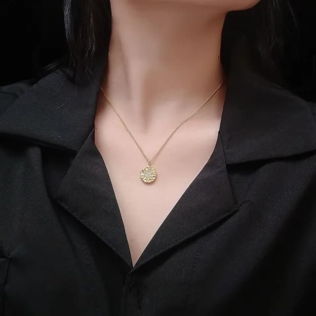 【KT DADA】18k金項鍊 簡約項鍊 芒星項鍊 項鍊 鎖骨鏈 閨蜜項鍊 生日禮物 星星項鍊 INS項鍊 金