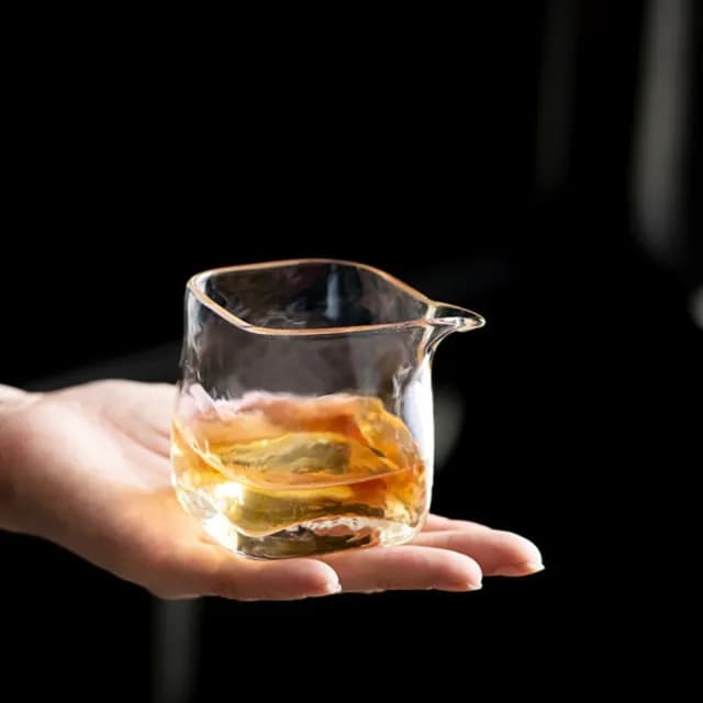 【傳真雅器】日式四方 玻璃公道杯（小款）(茶具 茶道具 公道杯 茶海 分茶器)