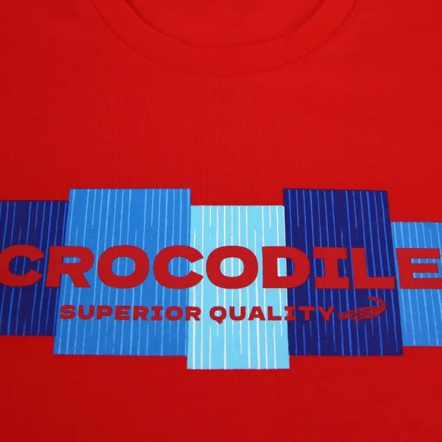 【Crocodile Junior 小鱷魚童裝】『小鱷魚童裝』撞色LOGO T恤(產品編號 : C65441-01 小童款)