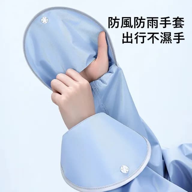 【Gordi】牛津布長款連體機車雨衣 單人雨衣 速乾成人雨衣 機車/自行車雨披 交換禮物