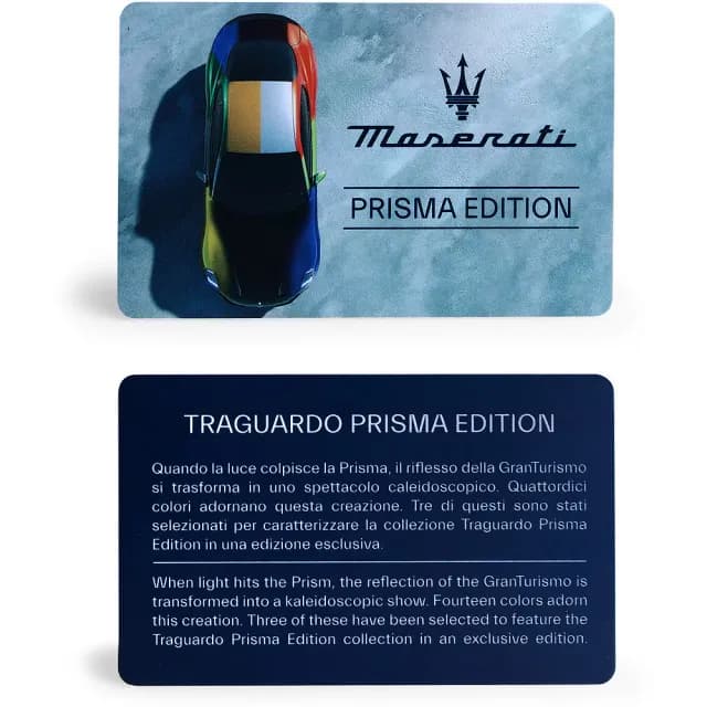 【MASERATI 瑪莎拉蒂】Traguardo Prisma特別版三眼計時手錶 多彩錶帶套組 禮物 送禮 推薦(R8873612061)