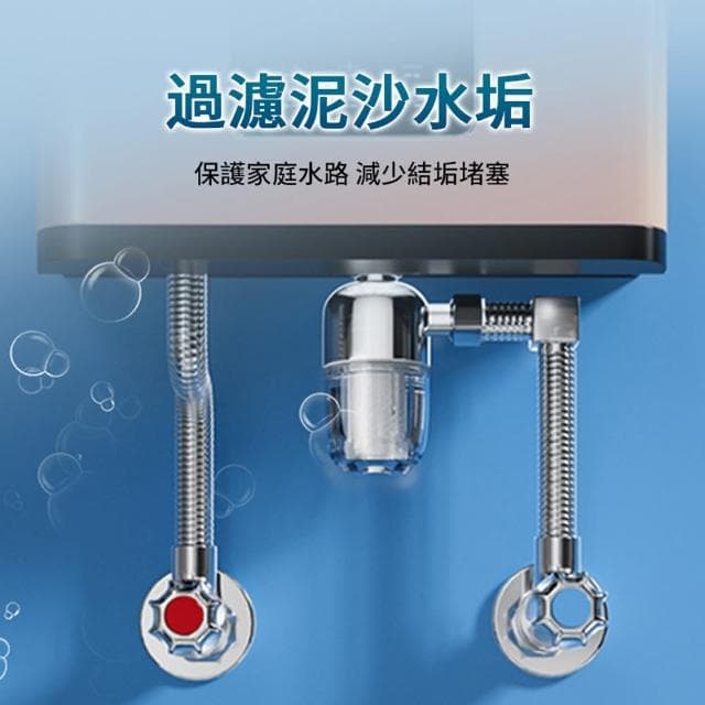 【ANTIAN】熱水器前置水龍頭過濾器 廚房濾水器 洗澡水淨水器 自來水過濾器(母親節禮物)