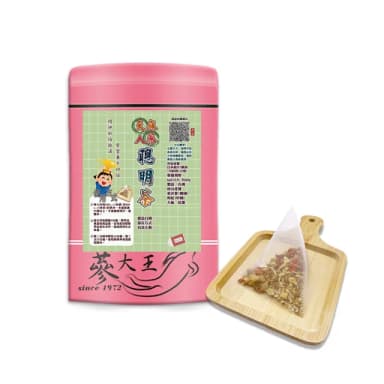 【蔘大王】天麻人蔘聰明茶包X1組（6gX10入/組）(學生讀書茶 精神旺盛 事半功倍  東洋蔘增強體力)