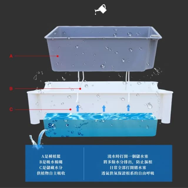 【京太陽】單層種菜盆-無輪子(種植盆 花盆 栽培盆 植物盆 養菜盆 蔬菜盆栽)