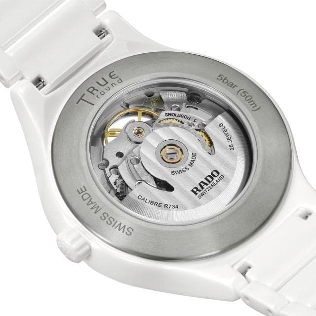 【Rado 雷達表】True Round 真系列開芯鏤空機械腕錶-40mm白送禮推薦(R27115012)