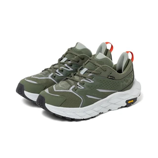 【HOKA ONE ONE】Wtaps x Hoka U Anacapa Low GTX 登山鞋 橄欖綠 HO1155397FLF(男鞋 運動鞋 聯名款)