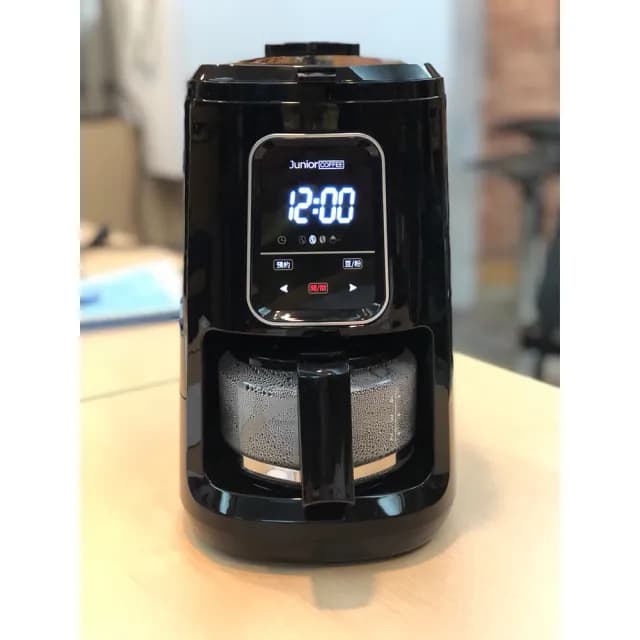 【Junior 喬尼亞】JU1441 全能美式咖啡機  全自動研磨沖煮  可預約時間  容量 600ml(全自動 / 觸控螢幕)