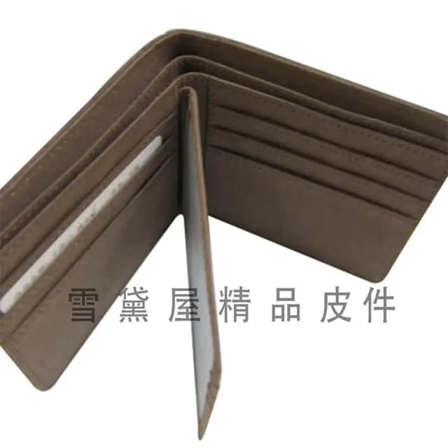 【SNOW.bagshop】情人節禮物 男仕短夾復古風格進口防水包 防刮皮革材質固定型證件夾標準尺寸正版授權商品