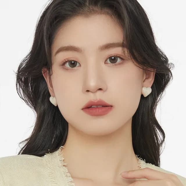 【KT DADA】情人節禮物 包包 Y2K 復古耳環 個性耳環 女生禮物 日系耳環 愛心耳環 耳環 耳針 大理石紋耳環