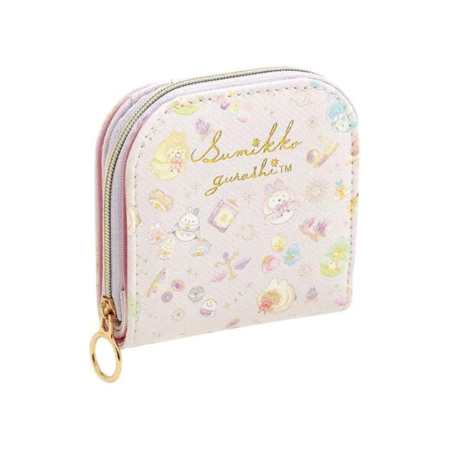 【San-X】雙11 角落生物 魔法占卜系列 皮質短夾 零錢包 角落小夥伴 奇幻魔法兔子裝