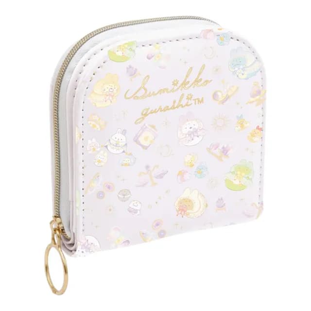 【San-X】雙11 角落生物 魔法占卜系列 皮質短夾 零錢包 角落小夥伴 奇幻魔法兔子裝