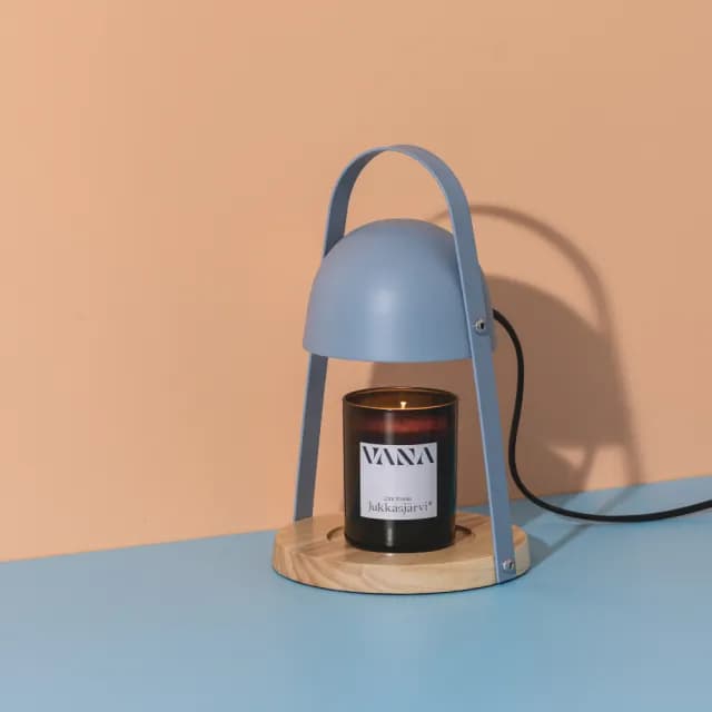 【VANA】Hygge No. 38 圓頂實木款香氛暖燈 融蠟燈 可調光(3色任選)