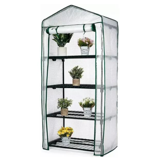 【POKO】植物暖房 花房 溫室 暖棚(多肉 遮雨棚 防風棚 保溫棚 有機蔬菜 陽台溫室盆栽 遮陽防蟲)
