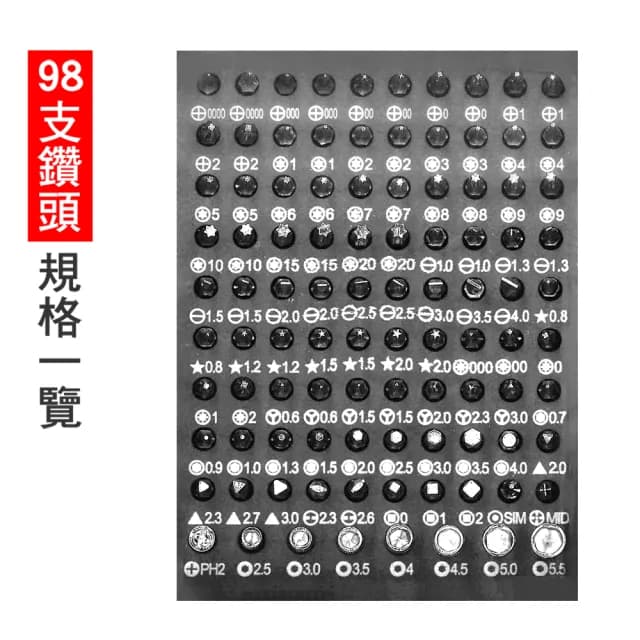 【工具達人】螺絲起子組 112件工具組 維修起子組 螺絲刀套裝 起子頭 維修手機工具 家電維修(190-DE112)