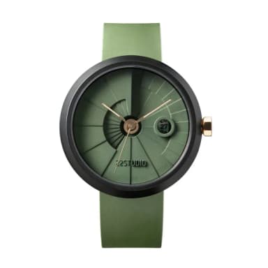 【22STUDIO】四度空間腕錶十週年 44mm(軍綠、黯影 情人節 送禮推薦 聖誕節 感恩節 商務)
