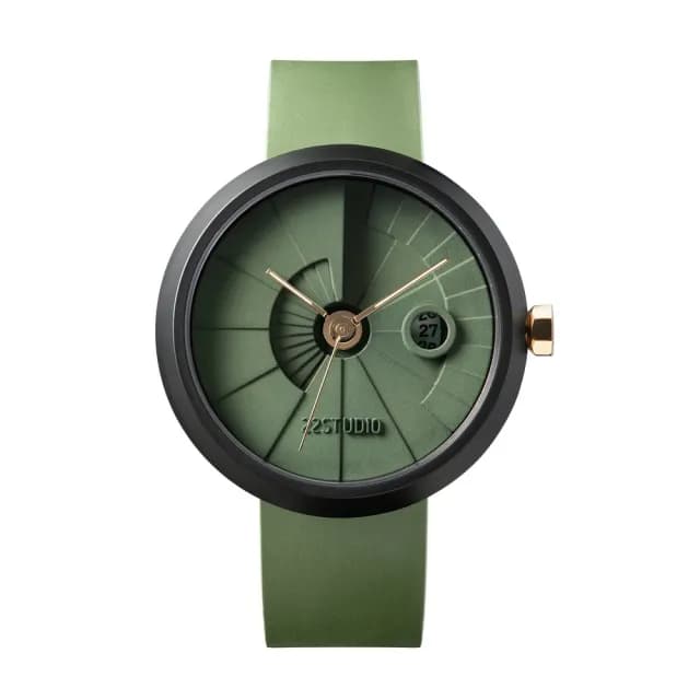 【22STUDIO】四度空間腕錶十週年 44mm(軍綠、黯影 情人節 送禮推薦 聖誕節 感恩節 商務)