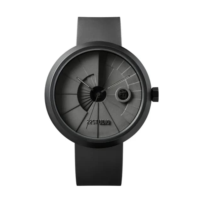 【22STUDIO】四度空間腕錶十週年 44mm(軍綠、黯影 情人節 送禮推薦 聖誕節 感恩節 商務)