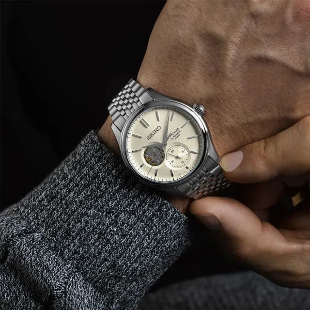 【SEIKO 精工】Presage系列 日式職人工藝 開芯機械腕錶 畢業禮物 送禮 推薦(SPB469J1/6R5J-00C0S)