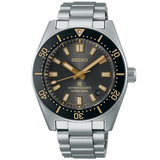 【SEIKO 精工】100週年 復刻1965 三日鍊 潛水機械腕錶 母親節 禮物 推薦(SPB455J1/6R55-00G0N)