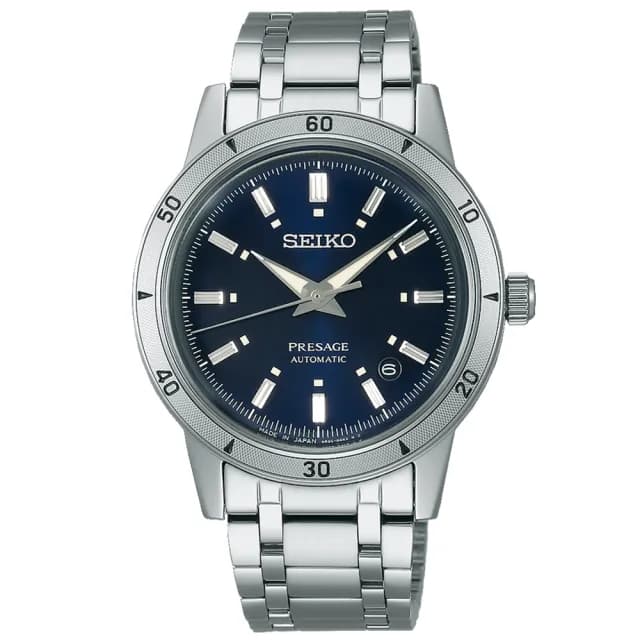 【SEIKO 精工】PRESAGE系列 Style60’s 復古風 機械腕錶 七夕 情人節 禮物 送禮 推薦(二款可選)