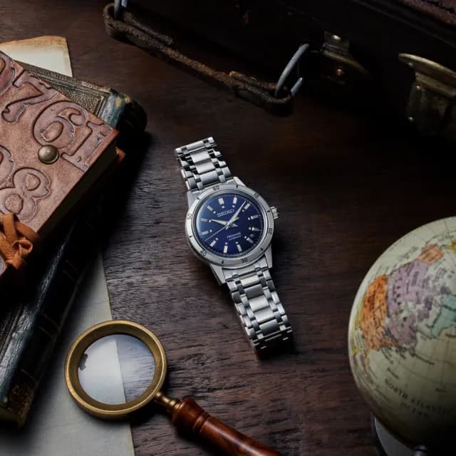 【SEIKO 精工】PRESAGE系列 Style60’s 復古風 機械腕錶 父親節 禮物 送禮 推薦(SRPL07J1/4R35-06H0B)