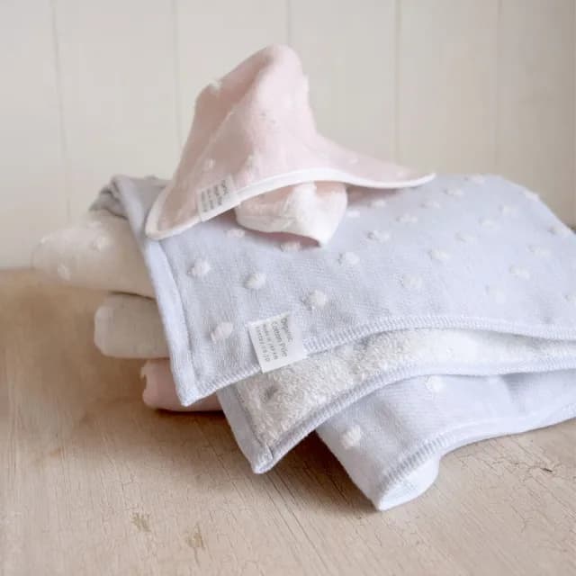 【KONTEX】日本有機棉自然圓點長毛巾浴巾- 3色(100% 日本製)