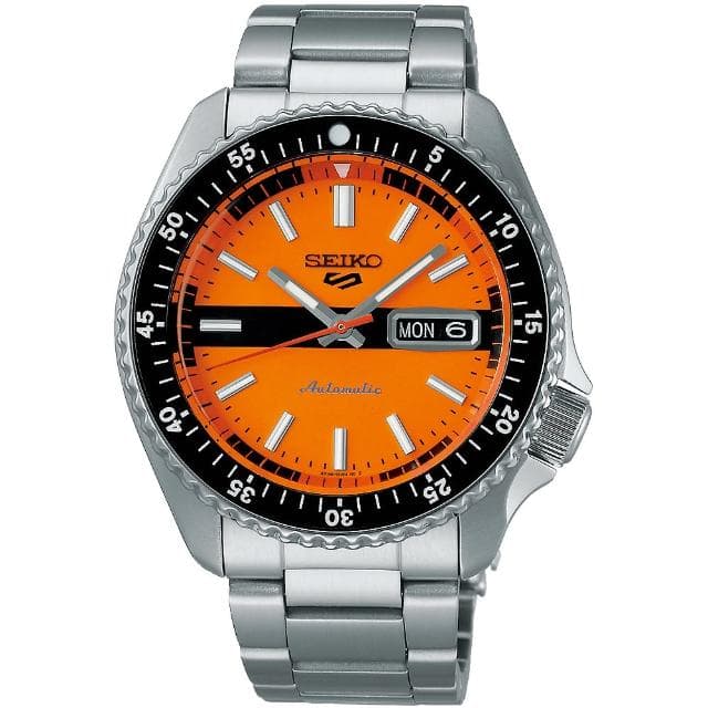 【SEIKO 精工】霹靂舞國手 孫振配戴款 5 Sports 55周年SKX機械錶 母親節 送禮 禮物(SRPK11K1/4R36-13V0L)