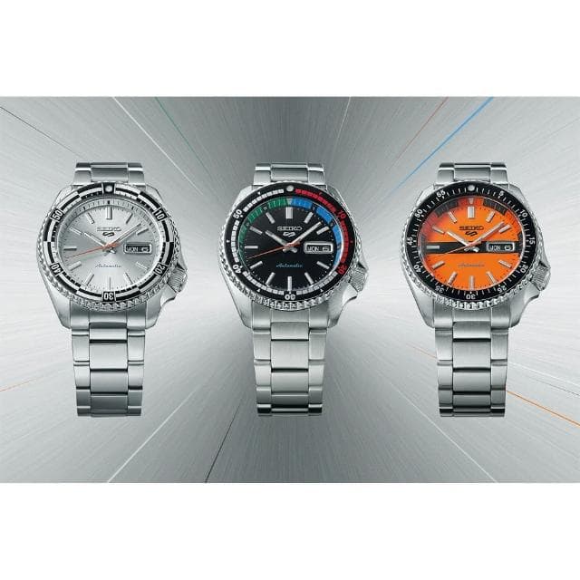 【SEIKO 精工】霹靂舞國手 孫振配戴款 5 Sports 55周年SKX機械錶 母親節 送禮 禮物(SRPK11K1/4R36-13V0L)