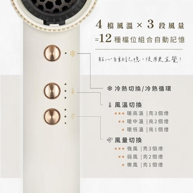 【KINYO】專業超速負離子吹風機(智慧溫控、無刷馬達 KH-9601)