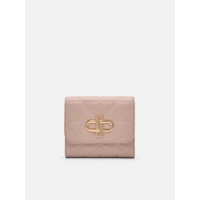 【PEDRO】Icon 真皮三折疊錢包-黑色(小CK集團品牌 官方直營)