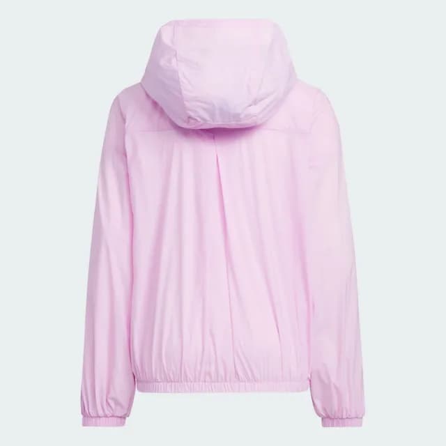 【adidas 愛迪達】連帽外套 防風 童裝 IT1758