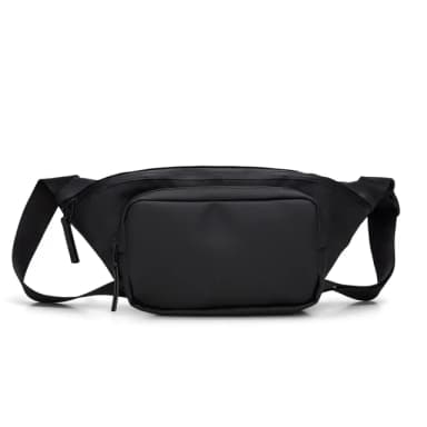 【Rains】防水斜背包 肩背包 腰包 Bum Bag 系列 禮物 送禮 推薦(黑色)