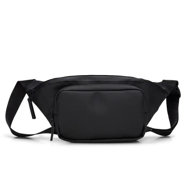 【Rains】防水斜背包 肩背包 腰包 Bum Bag 系列 禮物 送禮 推薦(黑色)