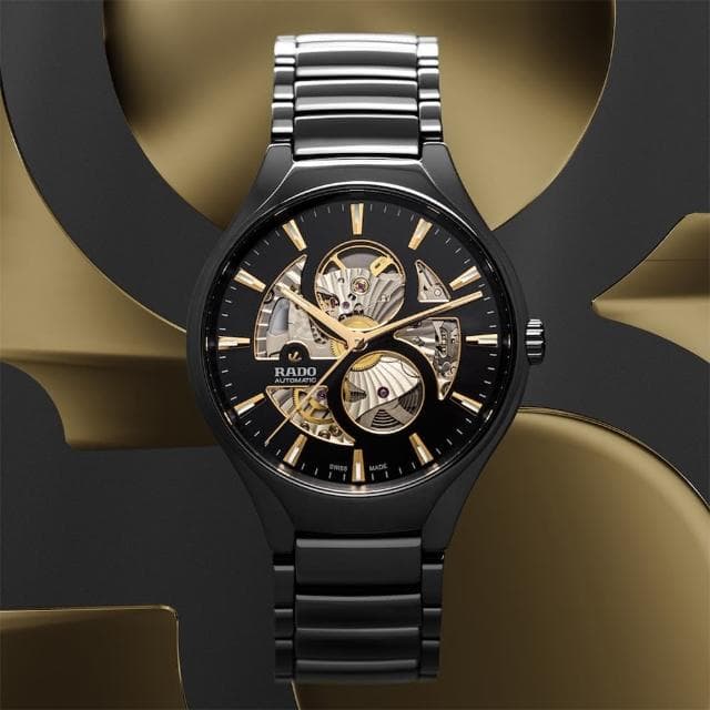 【Rado 雷達表 官方授權】True 真我系列開芯機械錶-40mm R03推薦 送禮 禮物 推薦(R27107172)