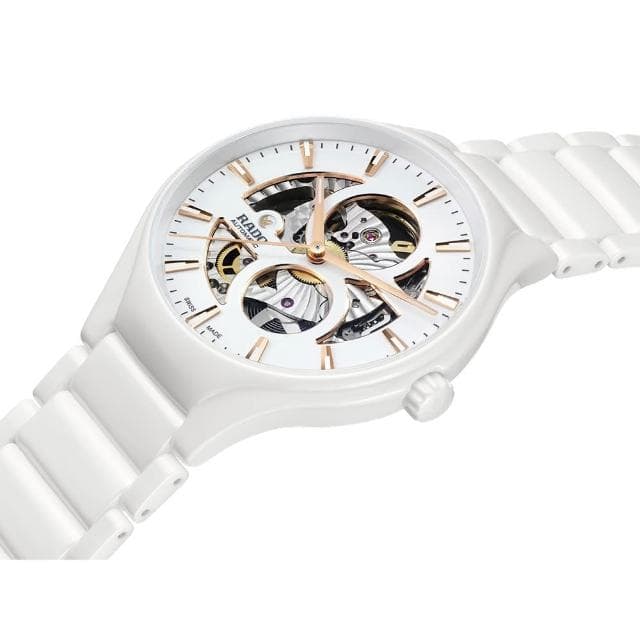 【Rado 雷達表 官方授權】True 真我系列開芯機械錶-40mm R03推薦 送禮 禮物 推薦(R27115012)