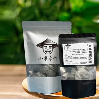 【YOIIE 小農手作】冷泡瞬間 大禹嶺極品高冷三角立體茶包 冷、熱皆宜 3g*25入/袋(100% 大禹嶺高山茶區)
