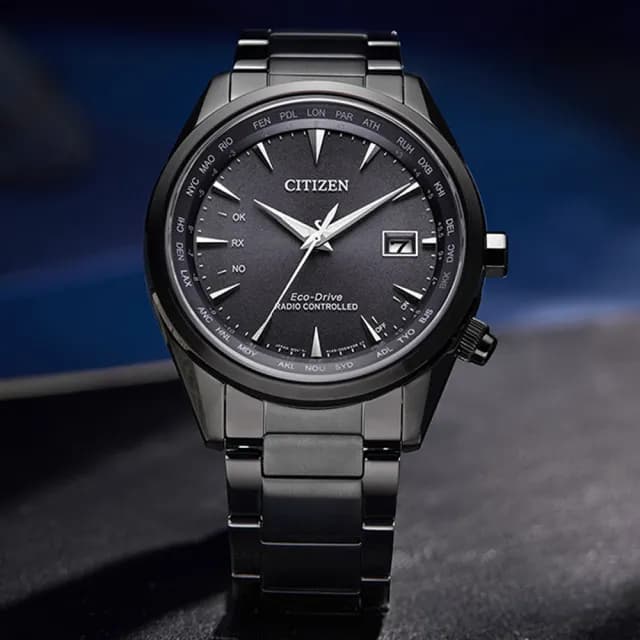 【CITIZEN 星辰】GENTS系列 電波對時 光動能腕錶 七夕 情人節 送禮 推薦(CB0275-83E)
