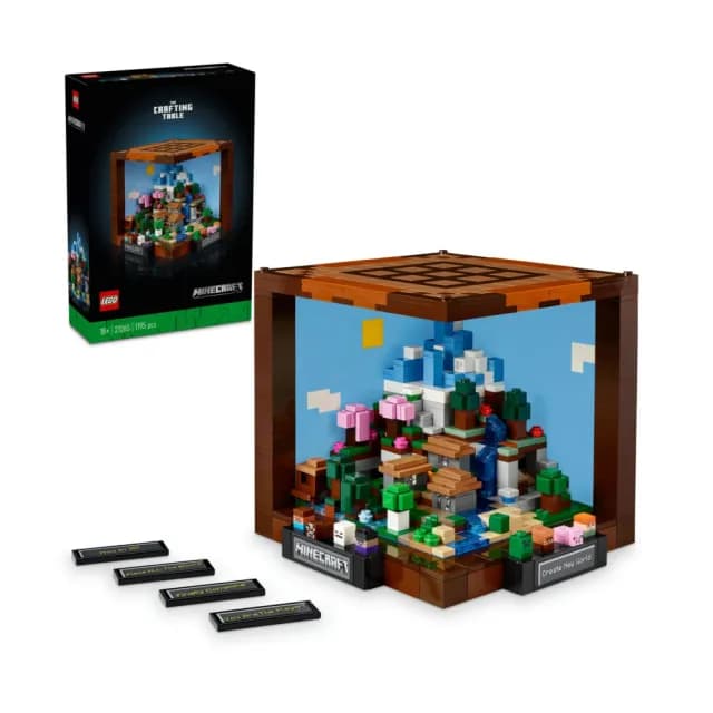 【LEGO 樂高】Minecraft 21265 精製台(麥塊 動腦玩創意 禮物)