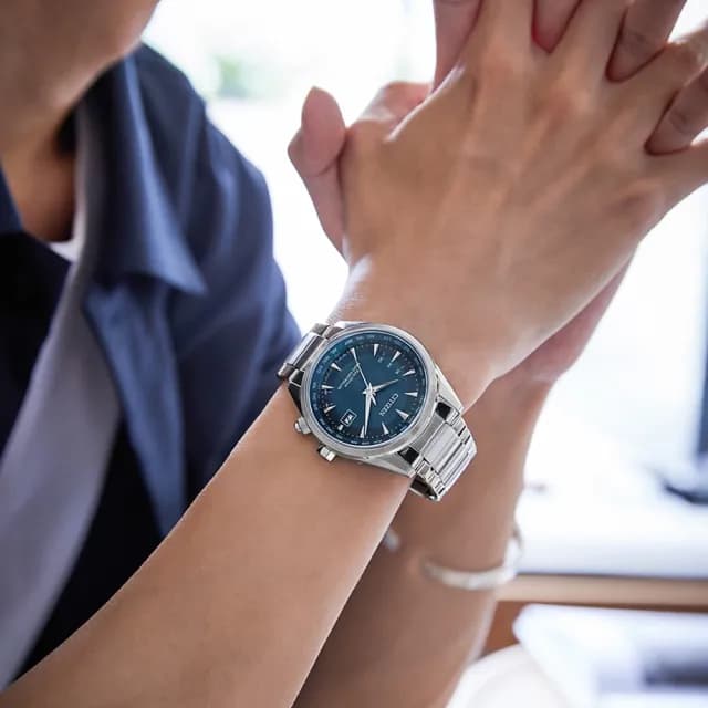 【CITIZEN 星辰】GENTS系列 電波對時 光動能腕錶 七夕 情人節 送禮 推薦(CB0270-87L)