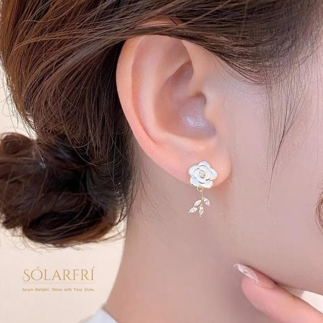 【SOLARFRi】耳針式耳環｜佩戴舒適品牌禮盒包裝(閨蜜情人女友母親老婆禮物)