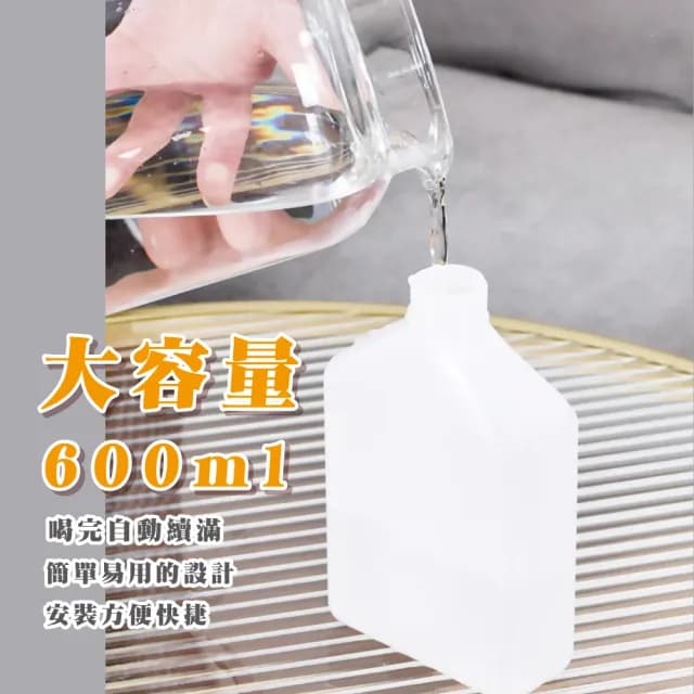 【搞笑禮物】馬桶造型帶蓋寵物飲水器(自動蓄水 防塵 乾淨衛生 活水機 貓咪 飲水機 狗碗 飲水碗 寵物碗)