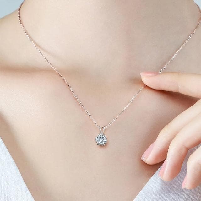【MoonDy】項鍊 項鍊女 S925純銀項鍊 情侶項鍊 情人節禮物 鑽石項鍊 女生項鍊 簍空項鍊 造型項鍊 羽毛項鍊